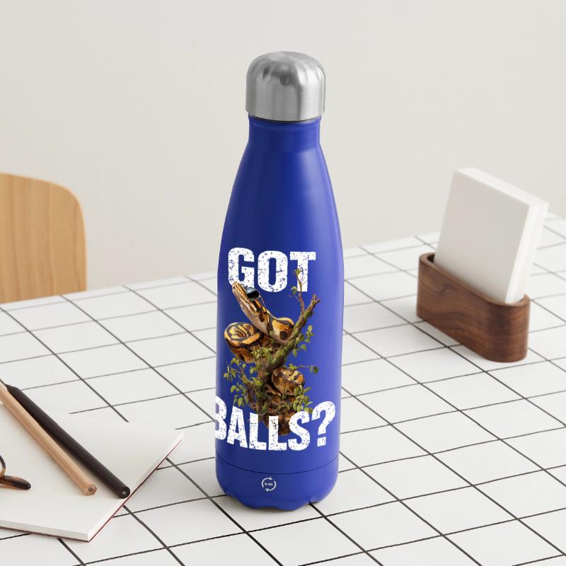 Königspython Schlangen Liebhaber Terrarium Python Panorama Isolierflasche 500 ml