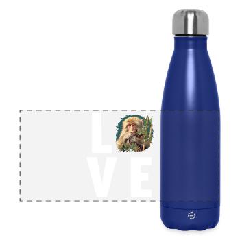 Macaque Macaque - Panoramic Thermal Bottle 500 ml - dark blue  - Front