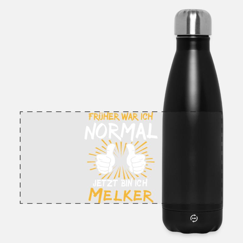 Melker Spruch - Panoramic Thermal Bottle 500 ml - black