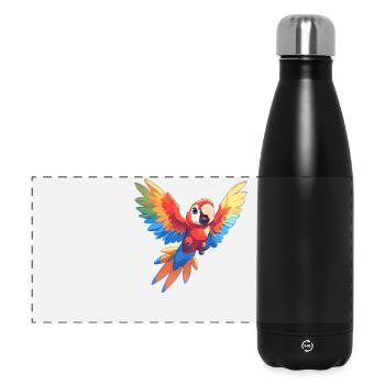 L’ère de l’ara - Gourde isotherme panoramique 500 ml - noir - Devant