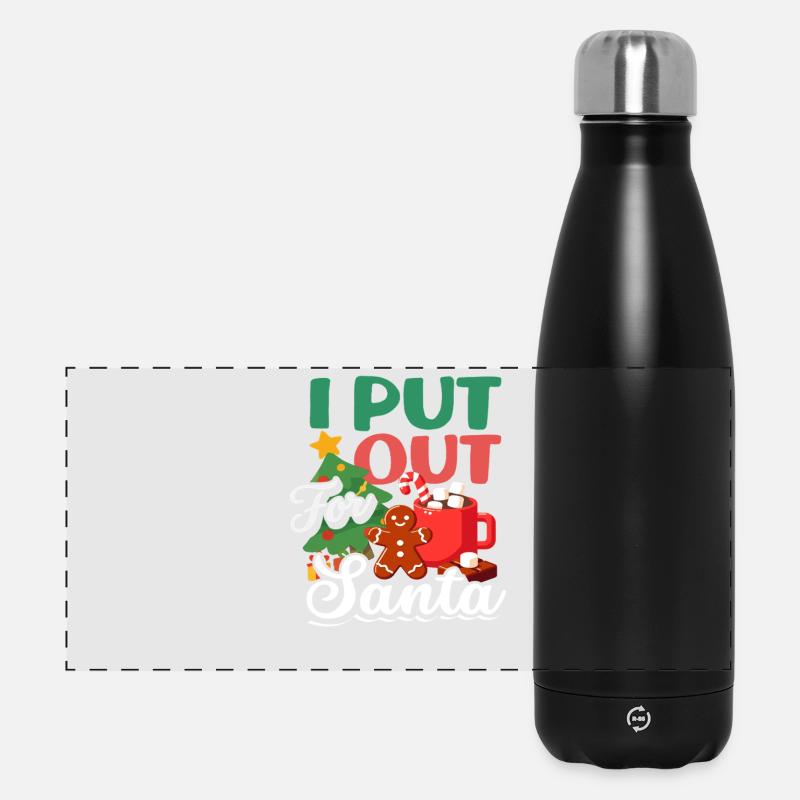 I put something out for Santa biscuits ambiguous - Panoramic Thermal Bottle 500 ml - black