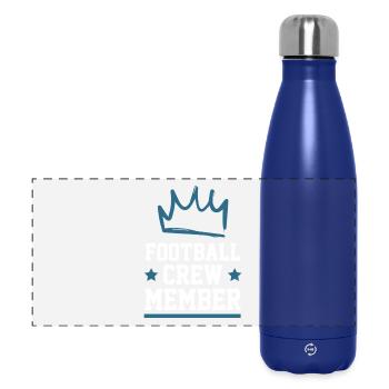 Équipe de football - Gourde isotherme panoramique 500 ml - bleu foncé  - Devant