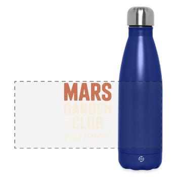 Mars Garden Club First Harvest Space Gardening - Panorama Isolierflasche 500 ml - Dunkelblau  - Vorne