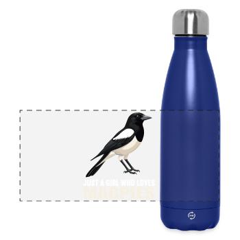 Elstern Elster - Panorama Isolierflasche 500 ml - Dunkelblau  - Vorne