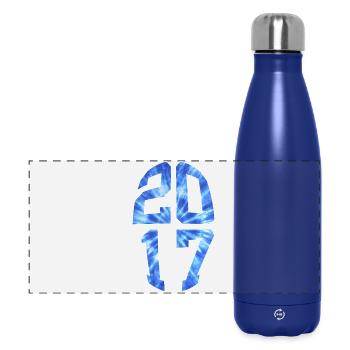 9 YEARS OLD 2017 9TH BIRTHDAY - Panoramic Thermal Bottle 500 ml - dark blue  - Front