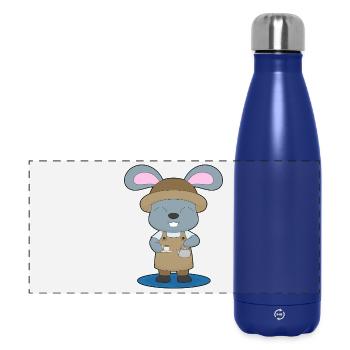 Bunny Coffee Coffee Pot - Panoramic Thermal Bottle 500 ml - dark blue  - Front