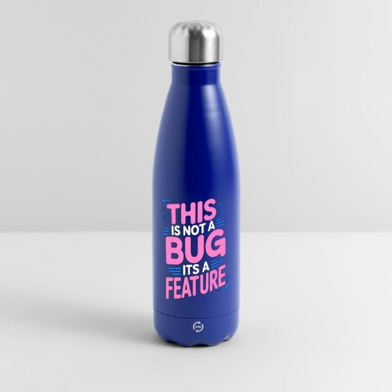 Game Developer This Is Not A Bug Game Programming Panorama Isolierflasche 500 ml