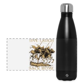 Late Antique History Romans Germanic tribes HEMA Buhurt - Panoramic Thermal Bottle 500 ml - black - Front