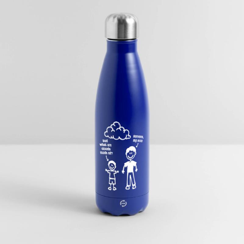 Developer Coden Computerfreak Webentwickler Geek Panorama Isolierflasche 500 ml
