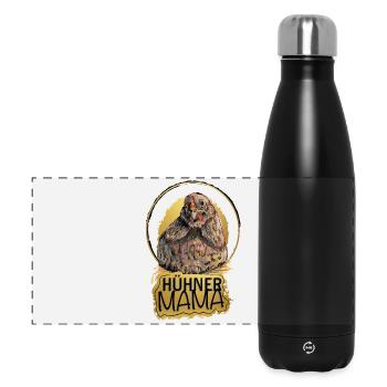 Poulets Maman - Gourde isotherme panoramique 500 ml - noir - Devant