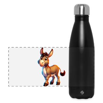 Donkey Mule - Panoramic Thermal Bottle 500 ml - black - Front