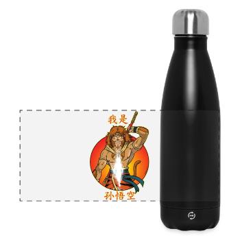 I am Sun Wukong - Gourde isotherme panoramique 500 ml - noir - Devant