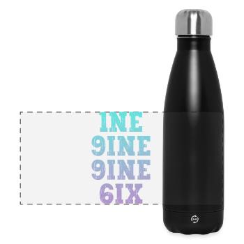 Vintage 1996 - Panorama Isolierflasche 500 ml - Schwarz - Vorne