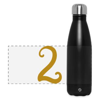 2 - Panoramic Thermal Bottle 500 ml - black - Front