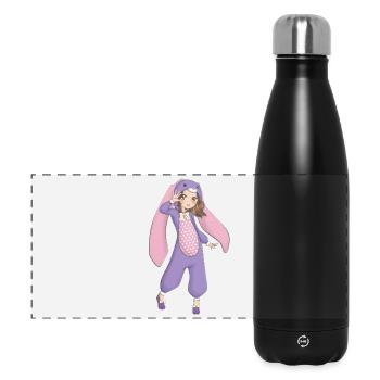 Mangas - Gourde isotherme panoramique 500 ml - noir - Devant