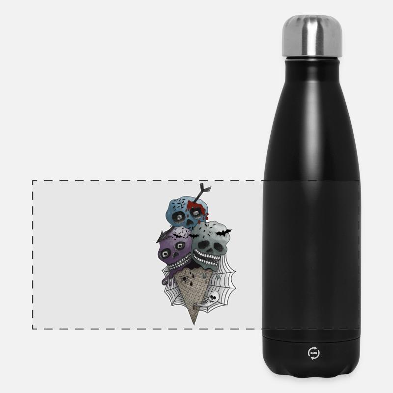 GothICECream Deluxe - Gourde isotherme panoramique 500 ml - noir