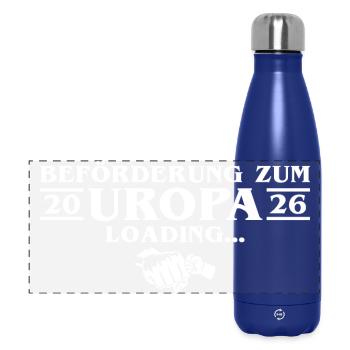 Annonce de la grossesse - Arrière-grand-père en devenir 2026 - Gourde isotherme panoramique 500 ml - bleu foncé  - Devant