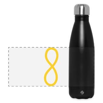 8 - Panoramic Thermal Bottle 500 ml - black - Front