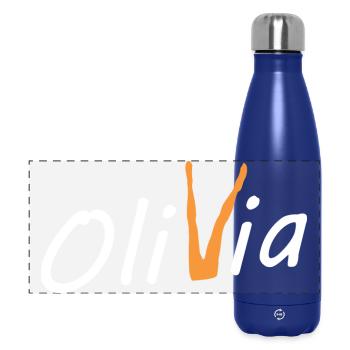 Olivia Bein - Panoramic Thermal Bottle 500 ml - dark blue  - Front
