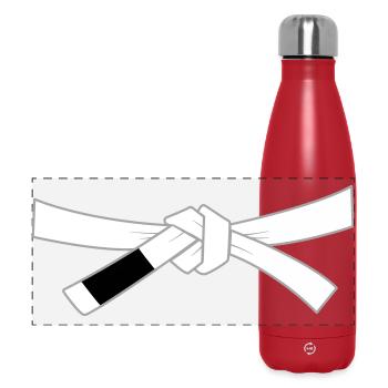Whitebelt - White Belt - Panoramic Thermal Bottle 500 ml - red - Front