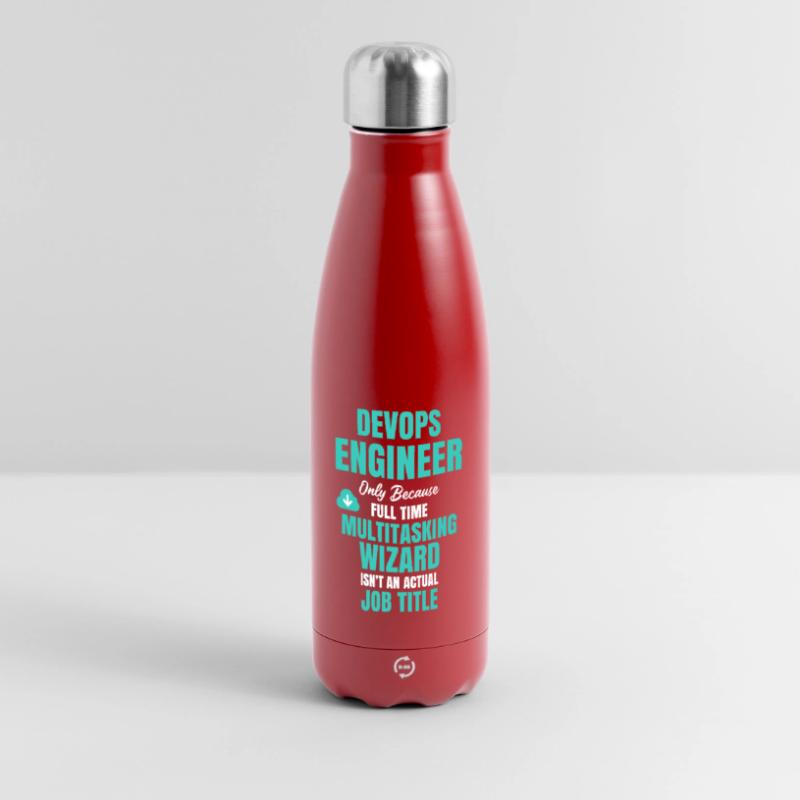 DevOps Engineer Multitasking-Assistent Panorama Isolierflasche 500 ml