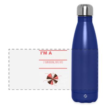 I'm a Data Scientist Boring Info into Awesomeness - Panoramic Thermal Bottle 500 ml - dark blue  - Front