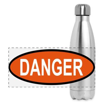 Danger - Panoramic Thermal Bottle 500 ml - silver - Front