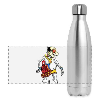 Grotesque Oni Harlequin Tee - Gourde isotherme panoramique 500 ml - argent clair - Devant