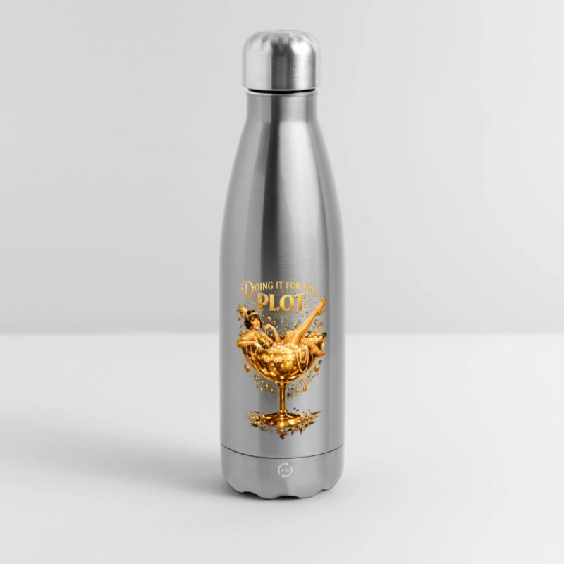 Golden Flapper: Doing it for the Plot Art Panorama Isolierflasche 500 ml