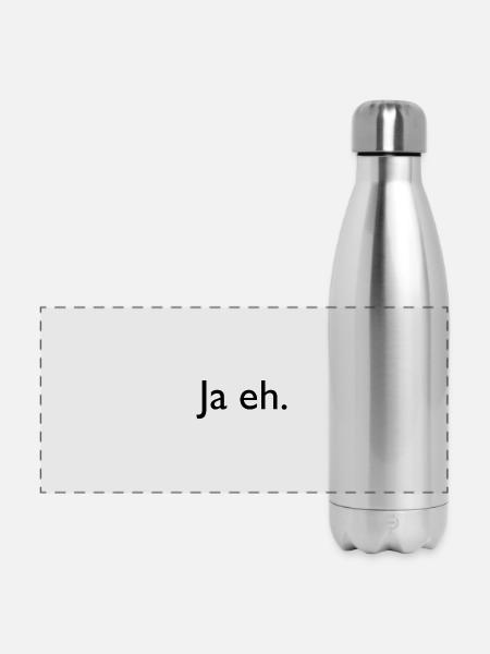 ja eh - Panorama Isolierflasche 500 ml - Lightsilver
