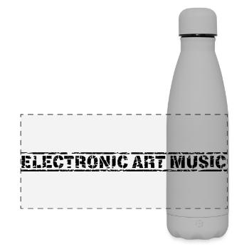 Electronic Art Music - Matte Panoramic Thermal Bottle 500 ml - grey - Front