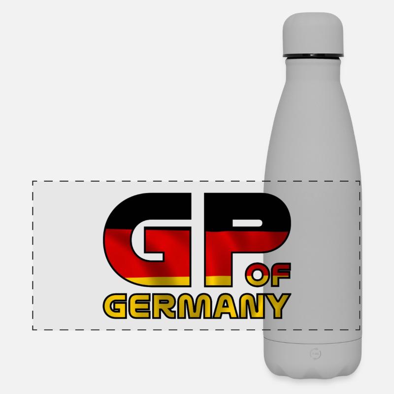 germany_gp - Matte Panoramic Thermal Bottle 500 ml - grey