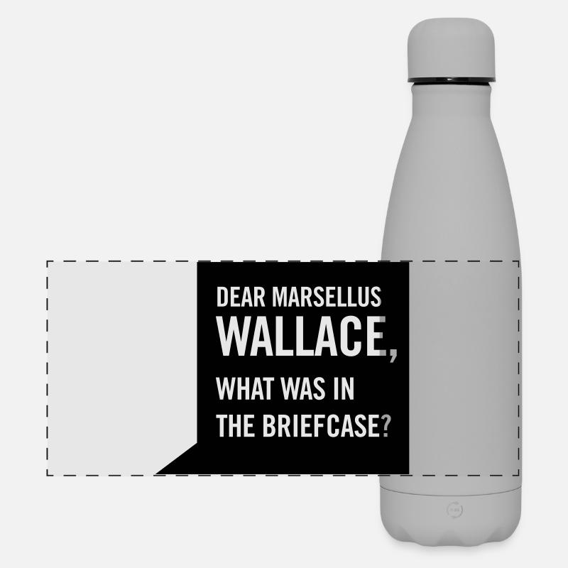 dear marsellus - Matte Panoramic Thermal Bottle 500 ml - grey
