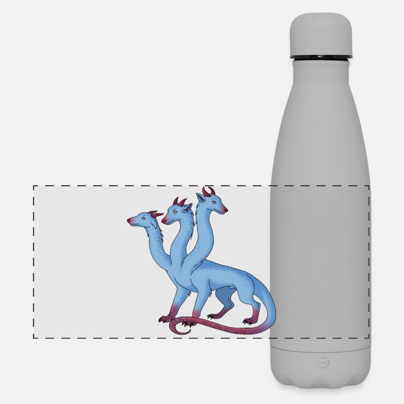 Hydra - Matte Panoramic Thermal Bottle 500 ml - grey