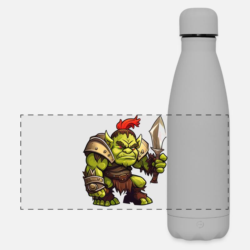 Orc - Matte Panoramic Thermal Bottle 500 ml - grey