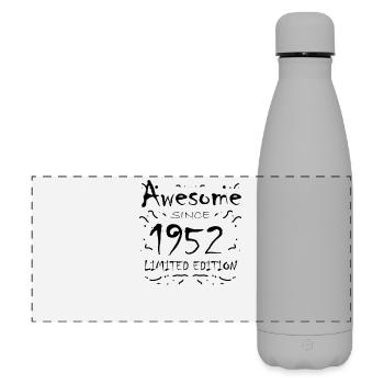 1952 - Matte Panoramic Thermal Bottle 500 ml - grey - Front