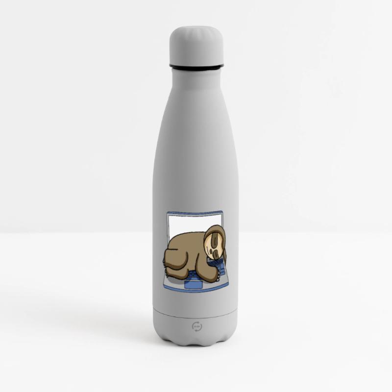 Computer Nerd Programmierer Geschenk Matte Panorama Isolierflasche 500 ml