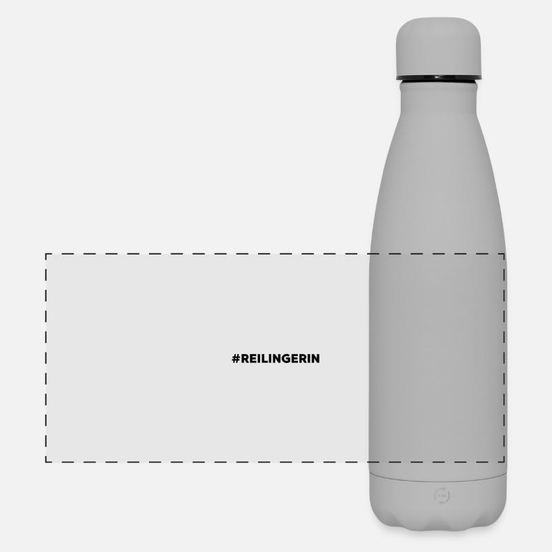 Reilinger - Matte Panoramic Thermal Bottle 500 ml - grey