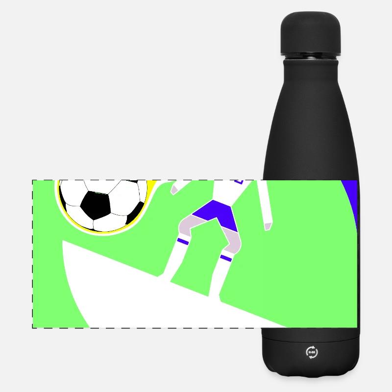 20 Pablito - Matte Panoramic Thermal Bottle 500 ml - black