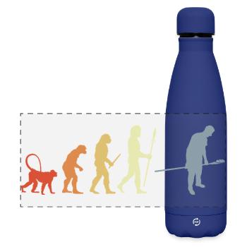 Baker Evolution Retro Look - Matte Panoramic Thermal Bottle 500 ml - dark blue  - Front