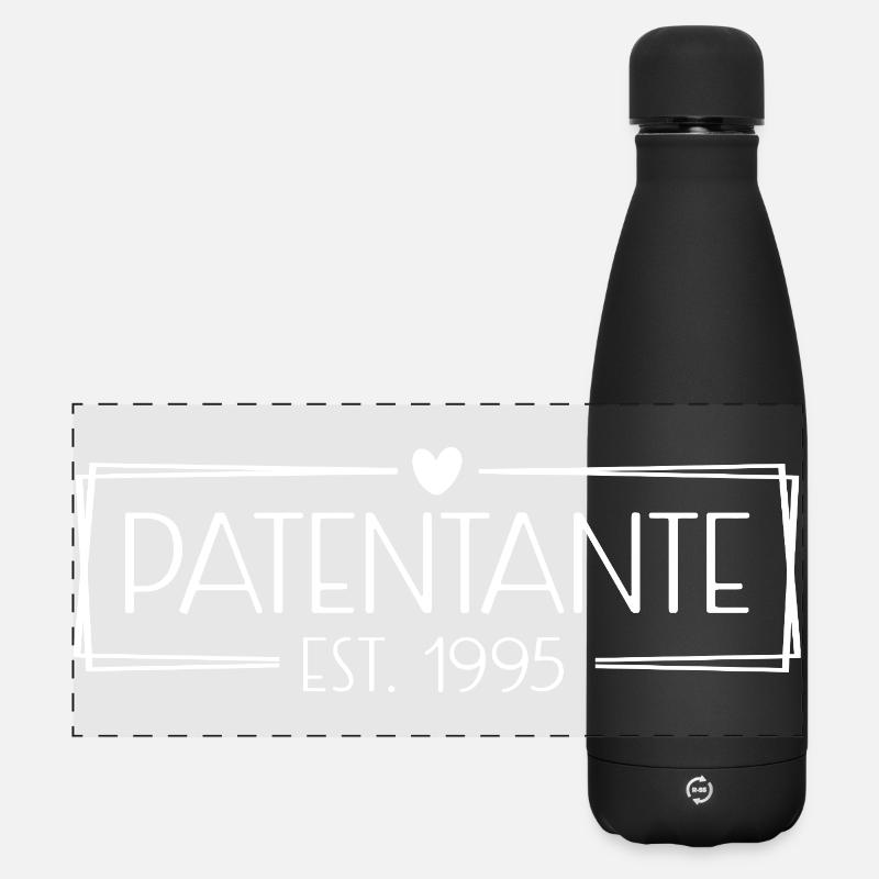 Godmother est. 1995 gift aunt - Matte Panoramic Thermal Bottle 500 ml - black
