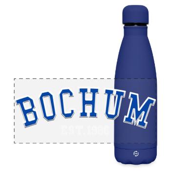 Bochum Fondé en 1986 - Gourde isotherme panoramique mate 500 ml - bleu foncé  - Devant