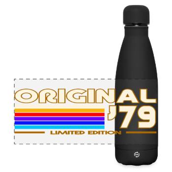 1979 - Matte Panoramic Thermal Bottle 500 ml - black - Front