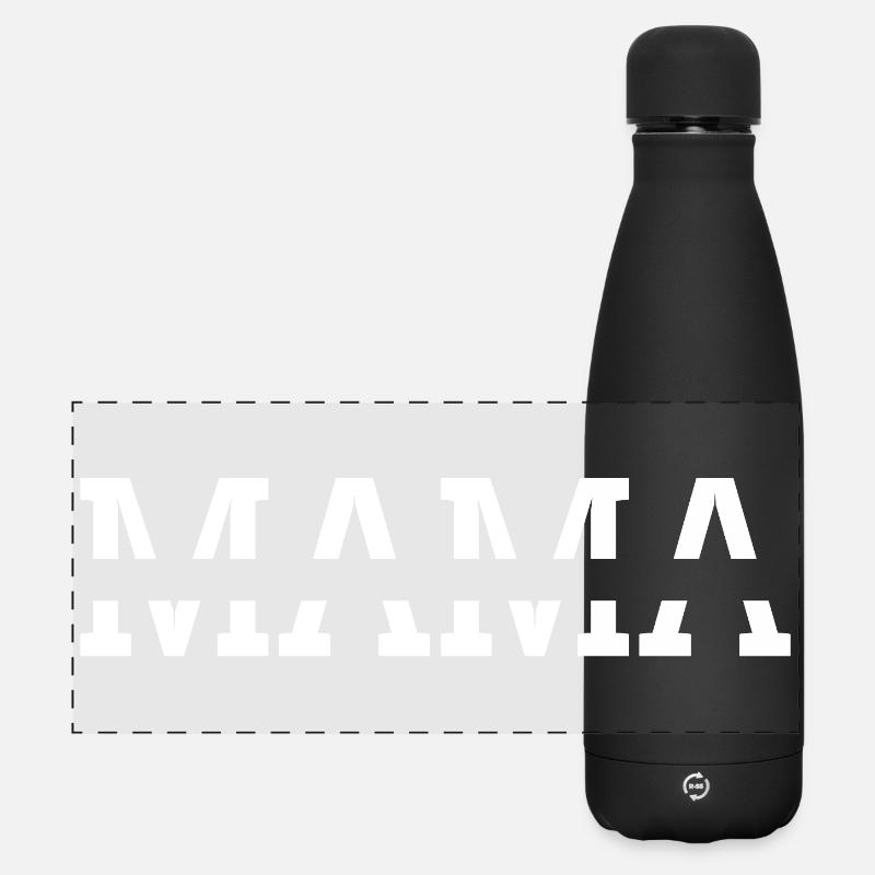 MAMA - Matte Panoramic Thermal Bottle 500 ml - black