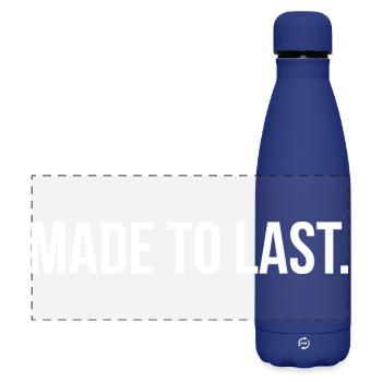 MADE TO LAST. | Greyline Official - Matte Panoramic Thermal Bottle 500 ml - dark blue  - Front
