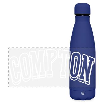 Chemise Compton - Gourde isotherme panoramique mate 500 ml - bleu foncé  - Devant