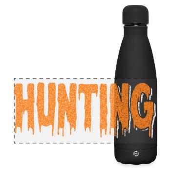 hunt - Matte Panoramic Thermal Bottle 500 ml - black - Front
