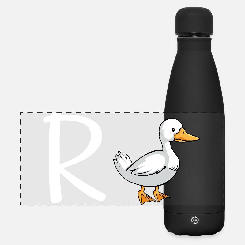 Pension - Gourde isotherme panoramique mate 500 ml - noir