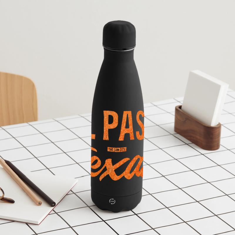El Paso Texas Script Logo Matte Panorama Isolierflasche 500 ml