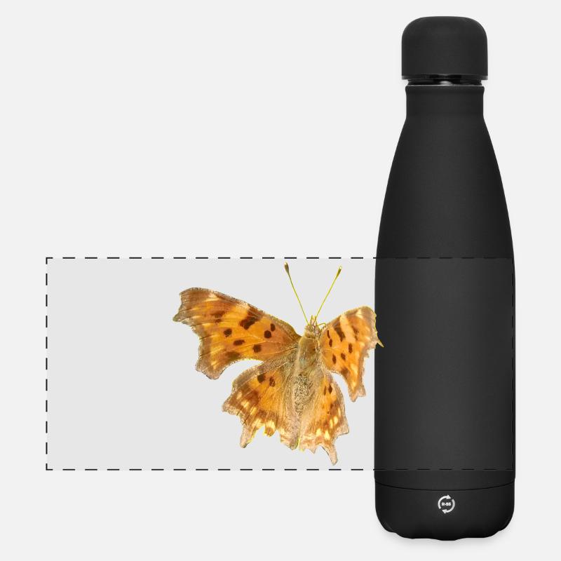 Papillon C-Moth - Gourde isotherme panoramique mate 500 ml - noir